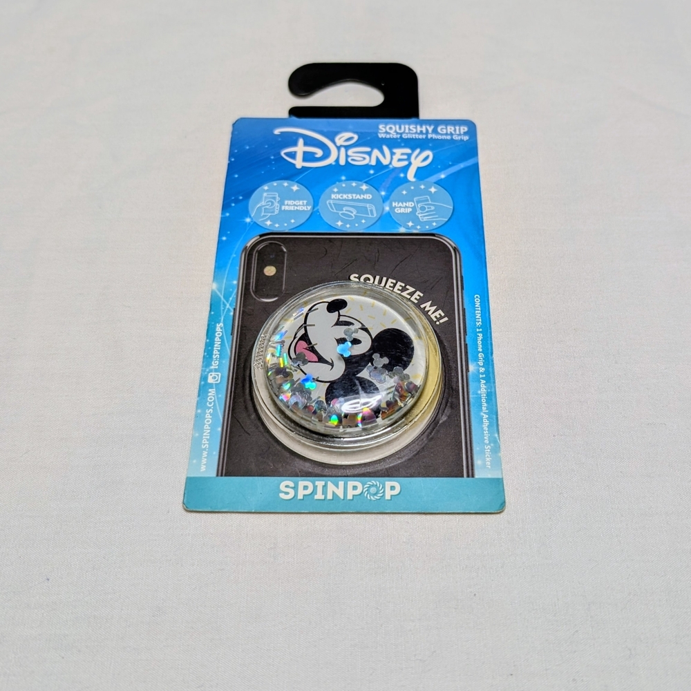 Disney SpinPop Squishy Grip - Blue and Black